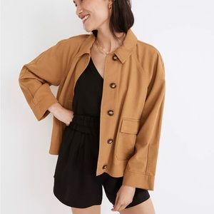 NWOT MADEWELL Jacket XXS, Sahara Sand (color)